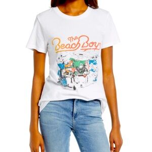 Treasure & Bond Beach Boys Band Tee Shirt Women Color White Size M